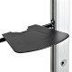 StarTech.com STNDMTVDUO support pour téléviseur 152,4 cm (60") Noir, Argent