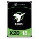 Seagate Enterprise Exos X20 3.5" 18000 Go Série ATA III