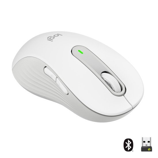 Logitech Signature M650 souris Gauche RF Sans fil + Bluetooth Optique 2000 DPI