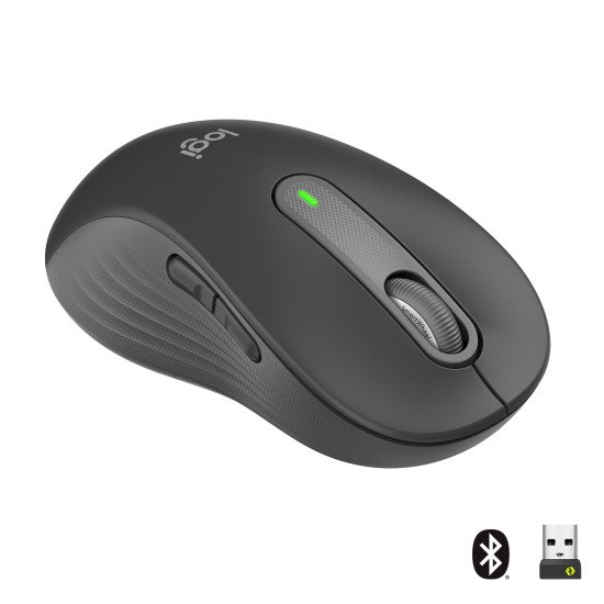 Logitech Signature M650 souris Gauche RF Sans fil + Bluetooth Optique 2000 DPI