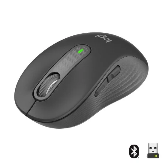 Logitech Signature M650 souris Droitier RF Sans fil + Bluetooth Optique 2000 DPI Logitech Signature M650 souris Droitier RF Sans fil + Bluetooth Optique 2000 DPI