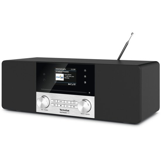 TechniSat DigitRadio 3 IR Portable Numérique Noir, Argent TechniSat DigitRadio 3 IR Portable Numérique Noir, Argent