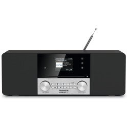 TechniSat DigitRadio 3 IR Portable Numérique Noir, Argent