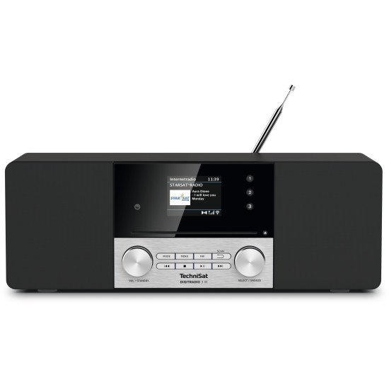 TechniSat DigitRadio 3 IR Portable Numérique Noir, Argent TechniSat DigitRadio 3 IR Portable Numérique Noir, Argent