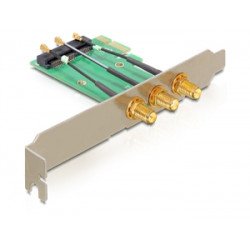 DeLOCK 89294 carte et adaptateur d'interfaces Interne RP-SMA DeLOCK 89294 carte et adaptateur d'interfaces Interne RP-SMA