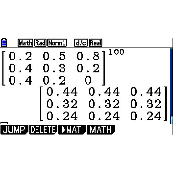 Casio FX-CG50 calculatrice Poche Calculatrice graphique Noir