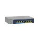 NETGEAR 8-port Ultra60 PoE++ Multi-Gigabit (2.5G) Ethernet Plus Switch Non-géré L2/L3 2.5G Ethernet (100/1000/2500) Connexion Ethernet, PoE, Gris