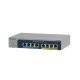 NETGEAR 8-port Ultra60 PoE++ Multi-Gigabit (2.5G) Ethernet Plus Switch Non-géré L2/L3 2.5G Ethernet (100/1000/2500) Connexion Ethernet, PoE, Gris