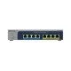 NETGEAR 8-port Ultra60 PoE++ Multi-Gigabit (2.5G) Ethernet Plus Switch Non-géré L2/L3 2.5G Ethernet (100/1000/2500) Connexion Ethernet, PoE, Gris NETGEAR 8-port Ultra60 PoE++ Multi-Gigabit (2.5G) Ethernet Plus Switch Non-géré L2/L3 2.5G Ethernet (100/1000/2500) Connexion Ethernet, PoE, Gris