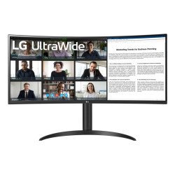 LG 34WR55QK-B écran PC 86,4 cm (34") 3440 x 1440 pixels Wide Quad HD Noir LG 34WR55QK-B écran PC 86,4 cm (34") 3440 x 1440 pixels Wide Quad HD Noir