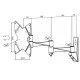 Newstar FPMA-W835 support mural tv Newstar FPMA-W835 support mural tv