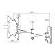 Newstar FPMA-W835 support mural tv Newstar FPMA-W835 support mural tv