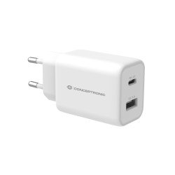 Conceptronic ALTHEA11W chargeur d'appareils mobiles Universel Blanc Secteur Charge rapide Intérieure