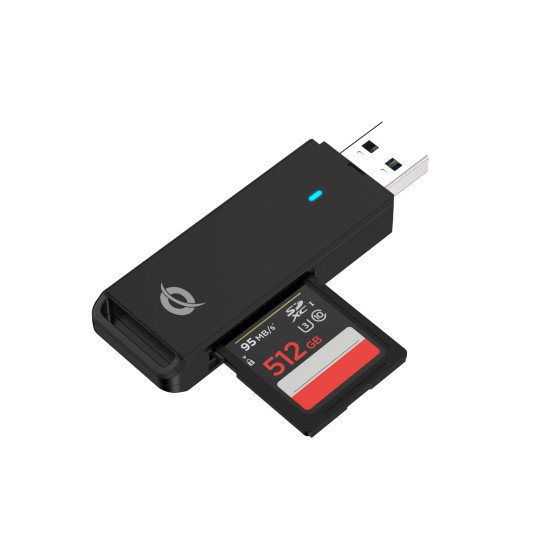 Conceptronic BIAN02B lecteur de carte mémoire USB 3.2 Gen 1 (3.1 Gen 1) Type-A Noir Conceptronic BIAN02B lecteur de carte mémoire USB 3.2 Gen 1 (3.1 Gen 1) Type-A Noir