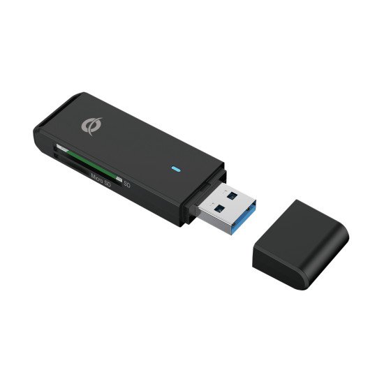 Conceptronic BIAN02B lecteur de carte mémoire USB 3.2 Gen 1 (3.1 Gen 1) Type-A Noir Conceptronic BIAN02B lecteur de carte mémoire USB 3.2 Gen 1 (3.1 Gen 1) Type-A Noir