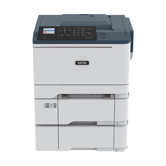 Xerox C310 Imprimante recto verso sans fil A4 33 ppm, PS3 PCL5e/6, 2 magasins Total 251 feuilles