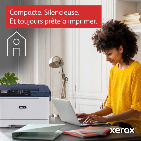 Xerox C310 Imprimante recto verso sans fil A4 33 ppm, PS3 PCL5e/6, 2 magasins Total 251 feuilles