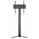 Manhattan Support de sol ultra-fin pour TV/moniteurs, montage sur pied, écrans 37" à 55", Compatibilité VESA : de 200x200 à 400x400 mm (vérifiez les dimensions des quatre trous de fixation à l'arrière), charge max. 40 kg