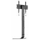 Manhattan Support de sol ultra-fin pour TV/moniteurs, montage sur pied, écrans 37" à 55", Compatibilité VESA : de 200x200 à 400x400 mm (vérifiez les dimensions des quatre trous de fixation à l'arrière), charge max. 40 kg