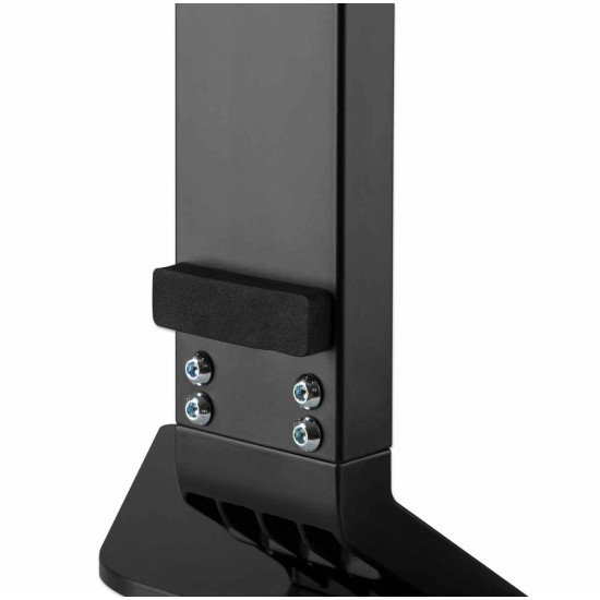 Manhattan Support de sol ultra-fin pour TV/moniteurs, montage sur pied, écrans 37" à 55", Compatibilité VESA : de 200x200 à 400x400 mm (vérifiez les dimensions des quatre trous de fixation à l'arrière), charge max. 40 kg