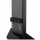 Manhattan Support de sol ultra-fin pour TV/moniteurs, montage sur pied, écrans 37" à 55", Compatibilité VESA : de 200x200 à 400x400 mm (vérifiez les dimensions des quatre trous de fixation à l'arrière), charge max. 40 kg