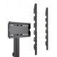 Manhattan Support de sol ultra-fin pour TV/moniteurs, montage sur pied, écrans 37" à 55", Compatibilité VESA : de 200x200 à 400x400 mm (vérifiez les dimensions des quatre trous de fixation à l'arrière), charge max. 40 kg