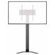 Manhattan Support de sol ultra-fin pour TV/moniteurs, montage sur pied, écrans 37" à 55", Compatibilité VESA : de 200x200 à 400x400 mm (vérifiez les dimensions des quatre trous de fixation à l'arrière), charge max. 40 kg
