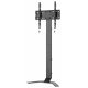 Manhattan Support de sol ultra-fin pour TV/moniteurs, montage sur pied, écrans 37" à 55", Compatibilité VESA : de 200x200 à 400x400 mm (vérifiez les dimensions des quatre trous de fixation à l'arrière), charge max. 40 kg