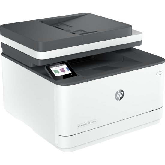 HP LaserJet Imprimante multifonction Pro 3102fdn, Noir et blanc, Imprimante pour Petites/moyennes entreprises, Impression, copie, scan, fax, Chargeur automatique de documents; impression recto-verso; port avant lecteur flash USB; écran tactile