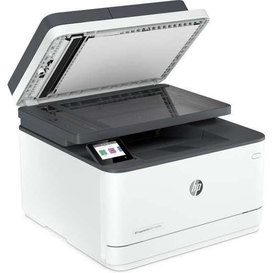 HP LaserJet Imprimante multifonction Pro 3102fdn, Noir et blanc, Imprimante pour Petites/moyennes entreprises, Impression, copie, scan, fax, Chargeur automatique de documents; impression recto-verso; port avant lecteur flash USB; écran tactile