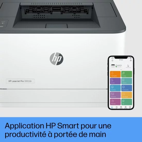 HP LaserJet Pro Imprimante 3002dn, Noir et blanc, Imprimante pour Petites/moyennes entreprises, Imprimer, Impression recto verso HP LaserJet Pro Imprimante 3002dn, Noir et blanc, Imprimante pour Petites/moyennes entreprises, Imprimer, Impression recto verso