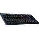 Logitech G G915 TKL Tenkeyless LIGHTSPEED Wireless RGB Mechanical Gaming Keyboard clavier RF sans fil + Bluetooth Belge Charbon