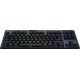 Logitech G G915 TKL Tenkeyless LIGHTSPEED Wireless RGB Mechanical Gaming Keyboard clavier RF sans fil + Bluetooth Belge Charbon