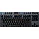 Logitech G G915 TKL Tenkeyless LIGHTSPEED Wireless RGB Mechanical Gaming Keyboard clavier RF sans fil + Bluetooth Belge Charbon