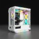 Corsair iCUE 5000T RGB Midi Tower Blanc Corsair iCUE 5000T RGB Midi Tower Blanc