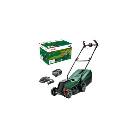 Bosch CityMower Tondeuse à gazon poussée Batterie Noir, Vert