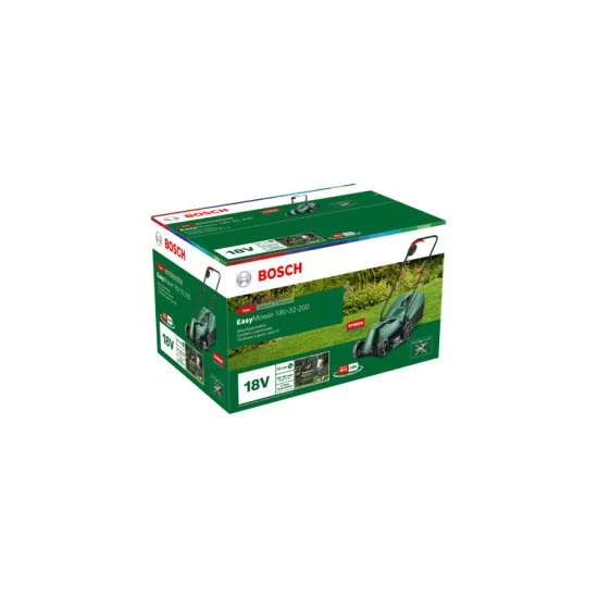 Bosch EasyMower 18V-32-200 Tondeuse à gazon poussée Batterie Bosch EasyMower 18V-32-200 Tondeuse à gazon poussée Batterie