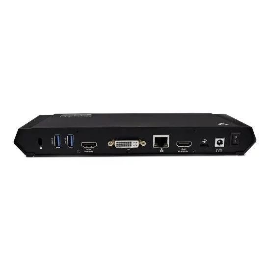 V7 DOCKUSBC Station d'accueil USB 3.2 Gen 1 (3.1 Gen 1) Type-A Noir V7 DOCKUSBC Station d'accueil USB 3.2 Gen 1 (3.1 Gen 1) Type-A Noir
