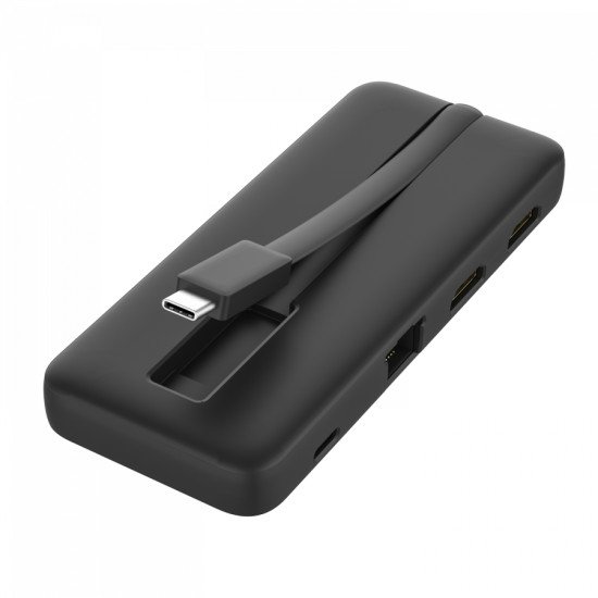 V7 CD52877 Station d'accueil USB 3.2 Gen 1 (3.1 Gen 1) Type-C Noir