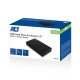 ACT AC1405 Boîtier de disques de stockage Boîtier disque dur/SSD Noir 3.5"