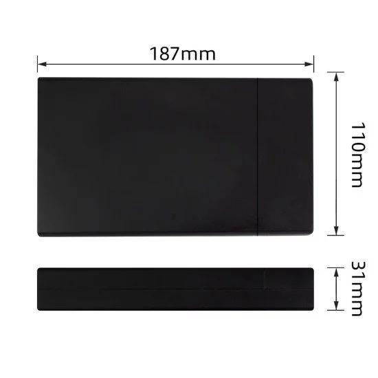 ACT AC1405 Boîtier de disques de stockage Boîtier disque dur/SSD Noir 3.5" ACT AC1405 Boîtier de disques de stockage Boîtier disque dur/SSD Noir 3.5"