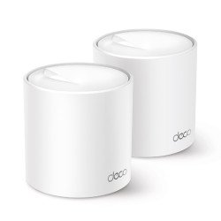 TP-Link Deco X50 (2-pack) Bi-bande (2,4 GHz / 5 GHz) Wi-Fi 6 (802.11ax) Blanc 3 Interne TP-Link Deco X50 (2-pack) Bi-bande (2,4 GHz / 5 GHz) Wi-Fi 6 (802.11ax) Blanc 3 Interne