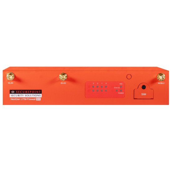 Securepoint RC100 G5 (Rev. 1) pare-feux 3740 Mbit/s