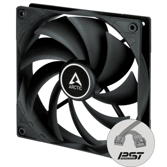 ARCTIC F14 PWM PST CO Boitier PC Ventilateur 14 cm Noir 