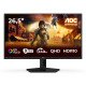 AOC G4 Q27G41ZDF écran PC 67,3 cm (26.5") 2560 x 1440 pixels Quad HD QD-OLED Noir, Rouge
