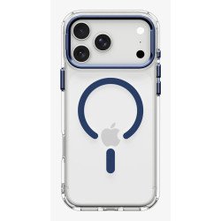 Spigen Ultra Hybrid Optik S (Mag Fit) coque de protection pour téléphones portables 17,5 cm (6.9") Housse Transparent, Bleu