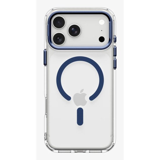 Spigen Ultra Hybrid Optik S (Mag Fit) coque de protection pour téléphones portables 17,5 cm (6.9") Housse Transparent, Bleu