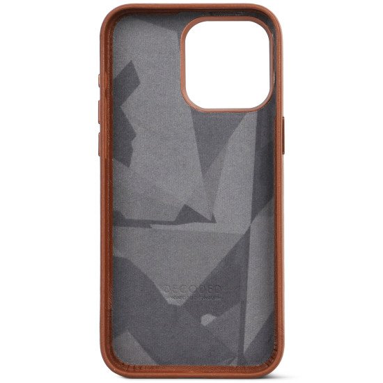 Decoded D24IPO15PMBC1TN coque de protection pour téléphones portables 17 cm (6.7") Housse Marron