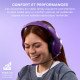 Turtle Beach Airlite Fit Casque Avec fil Arceau Jouer Noir, Violet Turtle Beach Airlite Fit Casque Avec fil Arceau Jouer Noir, Violet