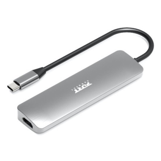 Port Designs 900162 hub & concentrateur USB Type-C Argent Port Designs 900162 hub & concentrateur USB Type-C Argent